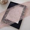 Versatile Retro Women's Lace Scarf Long Korean Version Sunscreen Shawl Solid Color Embroidered Flower Silk Scarf