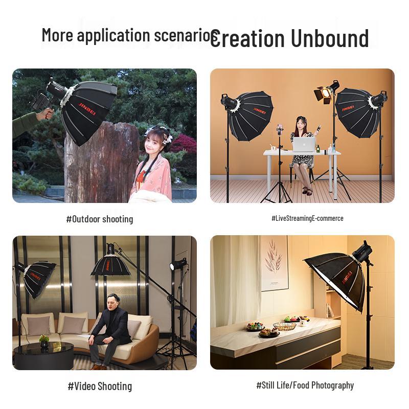 JINBEI EF-80 LED Photography Fill Light