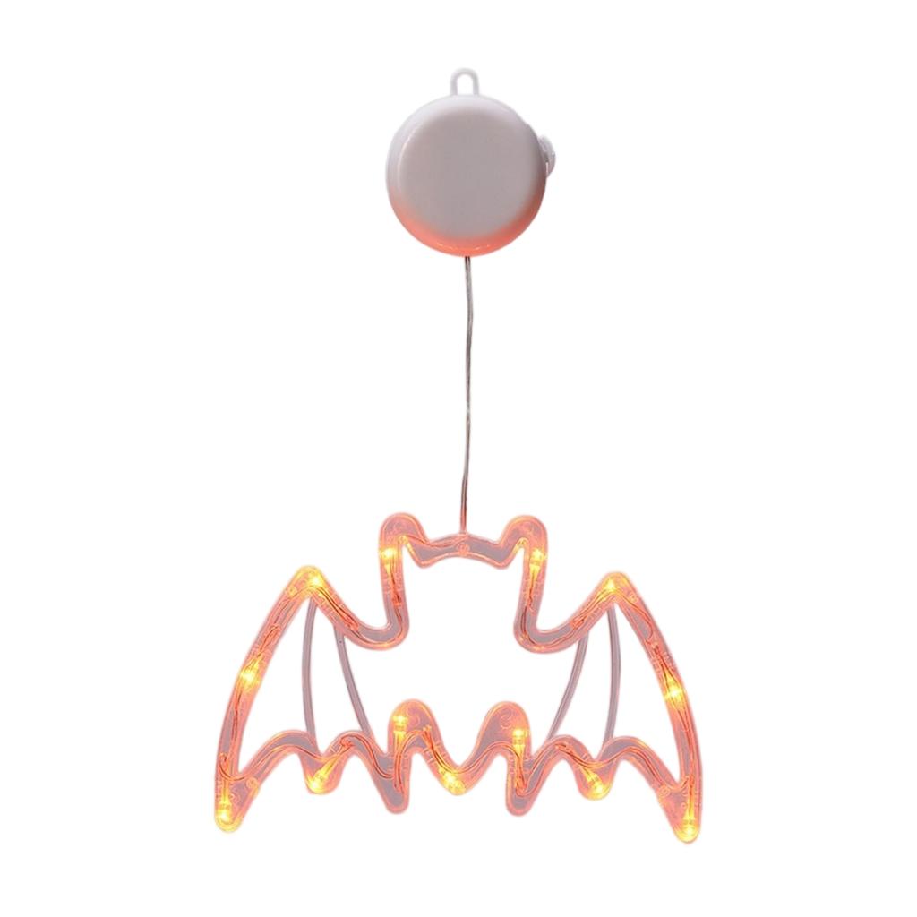 Luce a Ventosa di Halloween per Decorazione Finestra, Lampada Decorativa per Esposizione Festiva Interna
