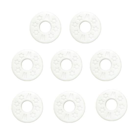 10 Pcs Guitar Strap Locks PE Guitar Strap Blocks Safety Lock Protector for Bass Ukulele Acoustic Electric Guitar Accessories