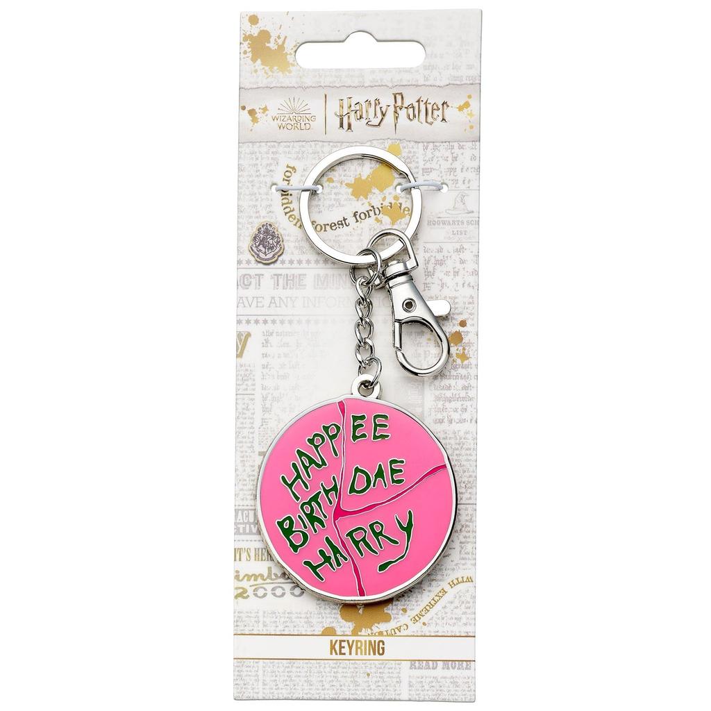 HARRY POTTER Happee Birthdae Harry Cake Keyring