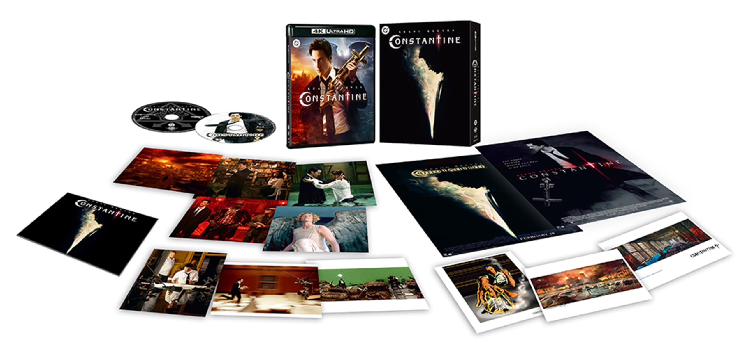 

Press Limited Constantine ULTRA HD Set with Deluxe Bonus ULTRA HD (First Edition) (4K & Blu-ray Set) (2-Disc Included) [4K + Blu-ray]