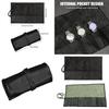 Genuine Leather Watch Roll Watches Case Storage for Mechanical Timepieces X3UC