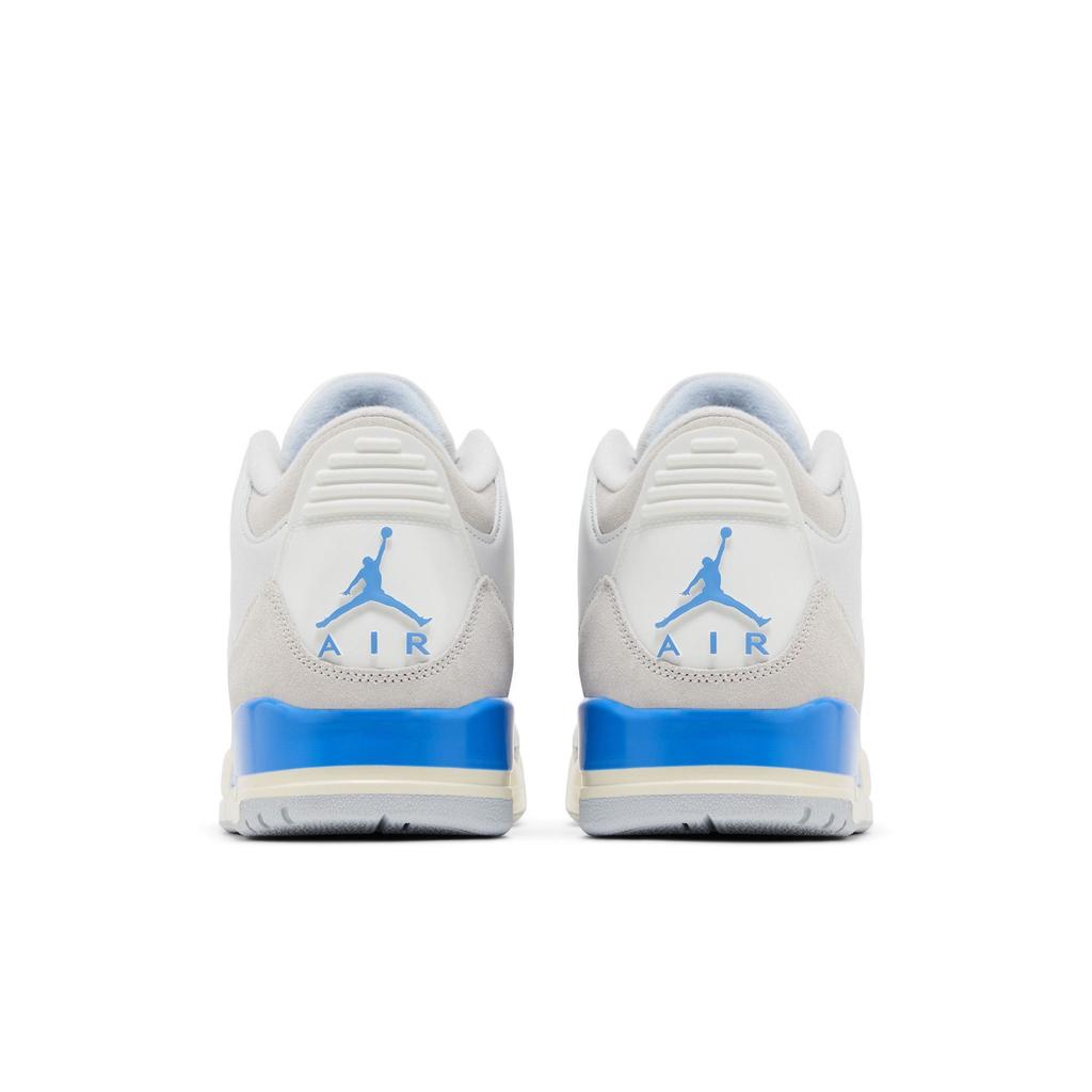 Air Jordan 3 Retro Lucky Shorts Men Sneakers White Summit-White Hydrogen-Blue CT8532-101