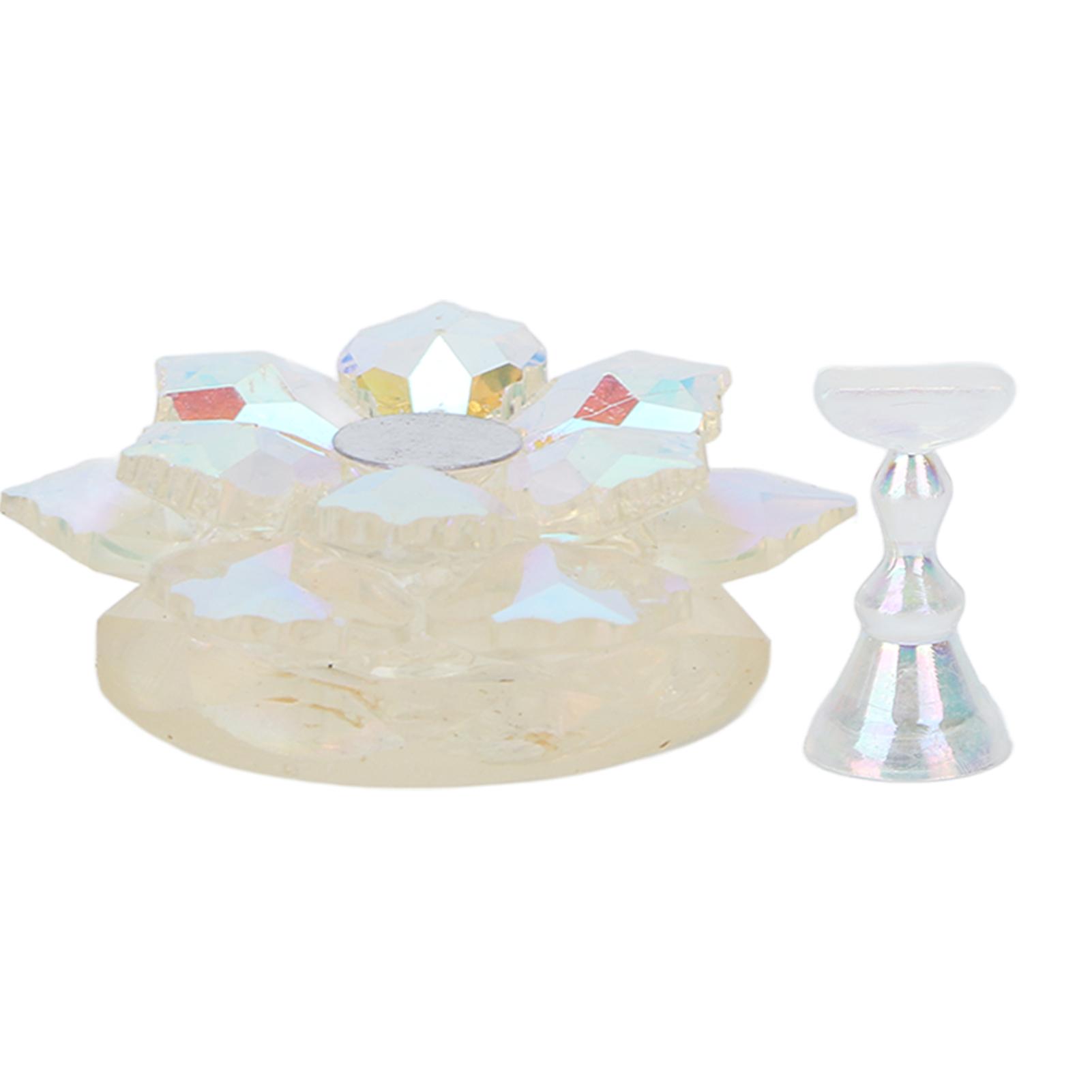 

Подставка для типсов, магнитный держатель для демонстрации практики маникюра с накладными типсами