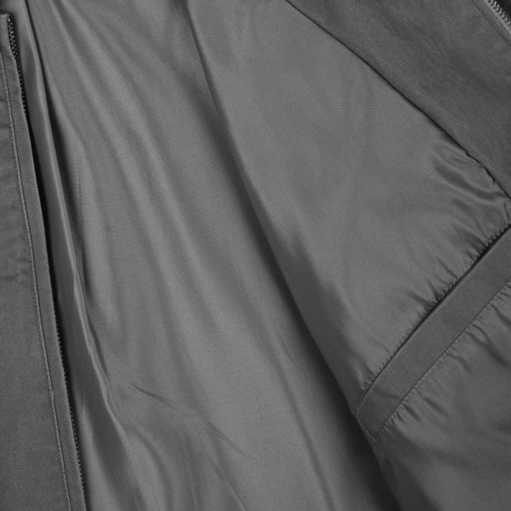 Weekhour Washed Cotton Blouson Jacket Khaki