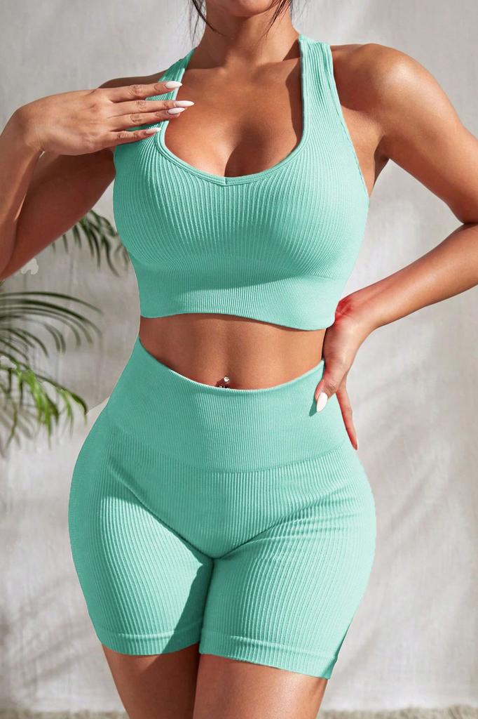 Women's Fashion New Lingerie Sets Women's Black Shorts High Waist Cross Back Detailed Lingerie Set