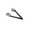ZETA RACING Mesa Curta de Guidão Diâmetro Deslocamento Ângulo F4637 Peça Dirt Freak Guidão, Comprimento, 52mm, 29mm, 12°, (Número Antigo ZS03-0357),