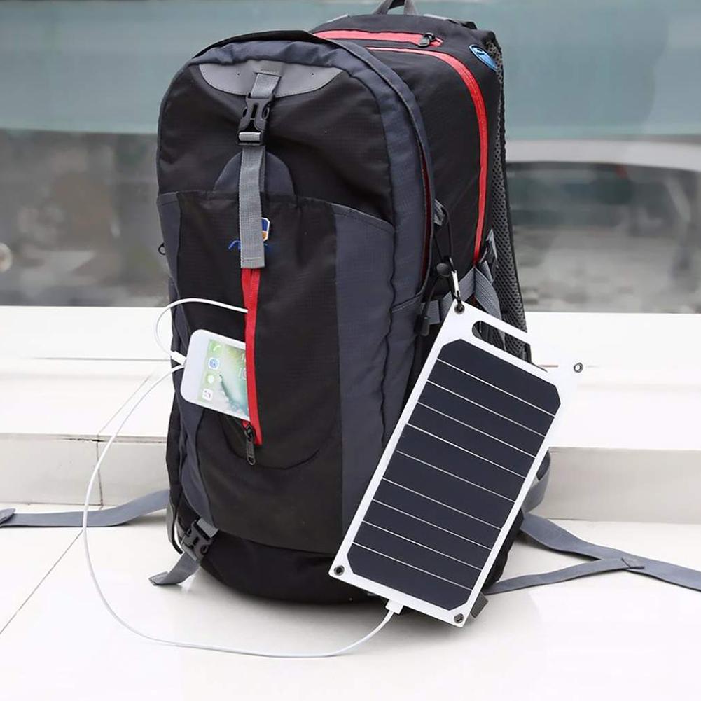 Outdoor Waterproof Solar Panel Charger Mobile Power Battery Charging Power Bank
