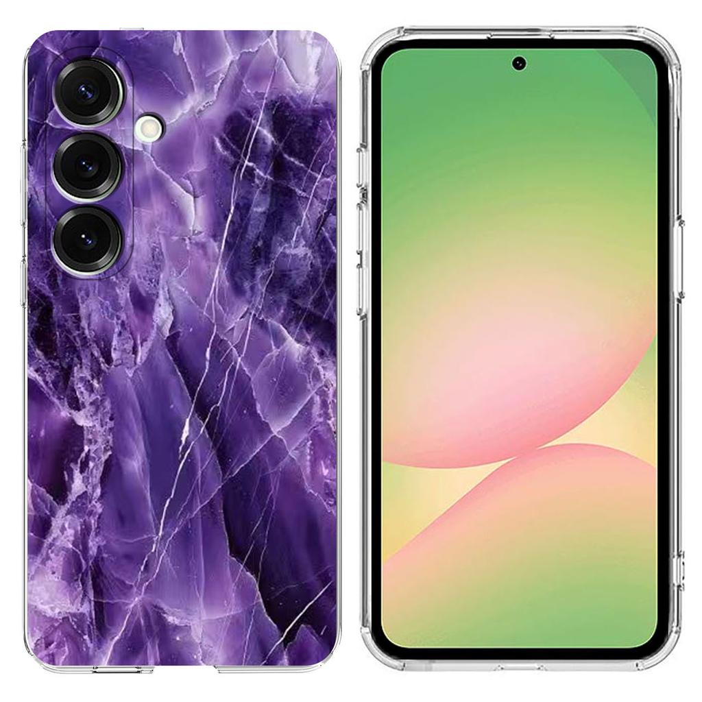 For Samsung Galaxy A56 5G Case Marble Pattern Printing Soft TPU Phone Cover