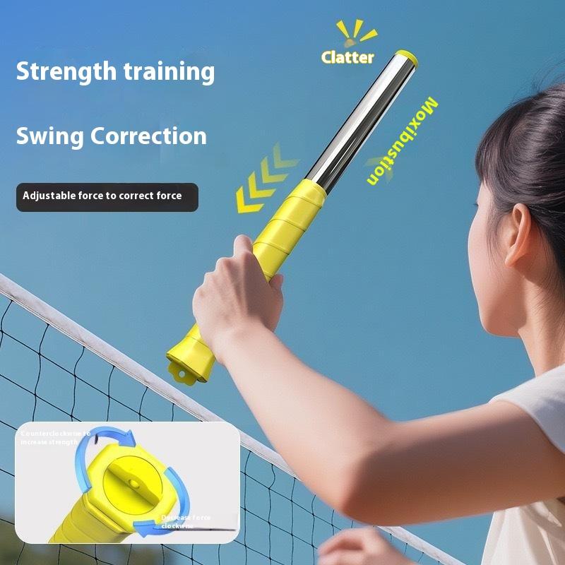 New Badminton Auxiliary Trainer Swing Force Generator Lightweight Portable High Ball Wrist Force Generator Correct The Action