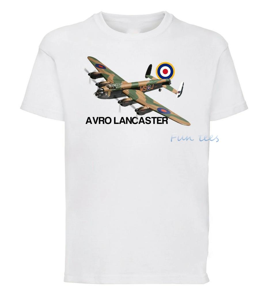 WW2 Flygplan T-shirt WW2 Andra Världskriget Slaget om Storbritannien Sommar Bomull Kort Ärm O-Hals Herr Dam T-shirt för Militärfan