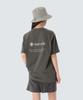 SNOWPEAK APPAREL Aerocool Woven Patch Short Sleeve T-Shirt (S26Mufts24) Dark Khaki