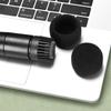 Replacement Mic Windscreen Cover Flocked Sponge Foam Windproof Microphone Cover Microphone Pop Filter for Shure SM57