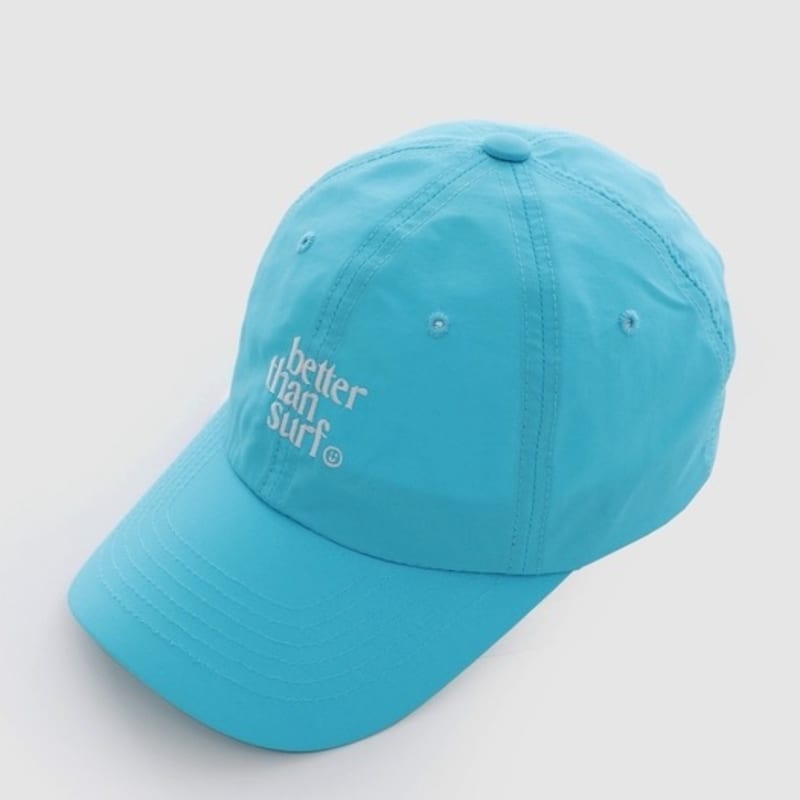

BETTER THAN SURF Smile Logo Beach Cap - Sky Blue FREE
