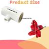 Chicken Water Cups For Poultry Automatic Poultry Water Feeding Cups Good Sealing Tee Fittings Poultry Waterer For Chickens Ducks