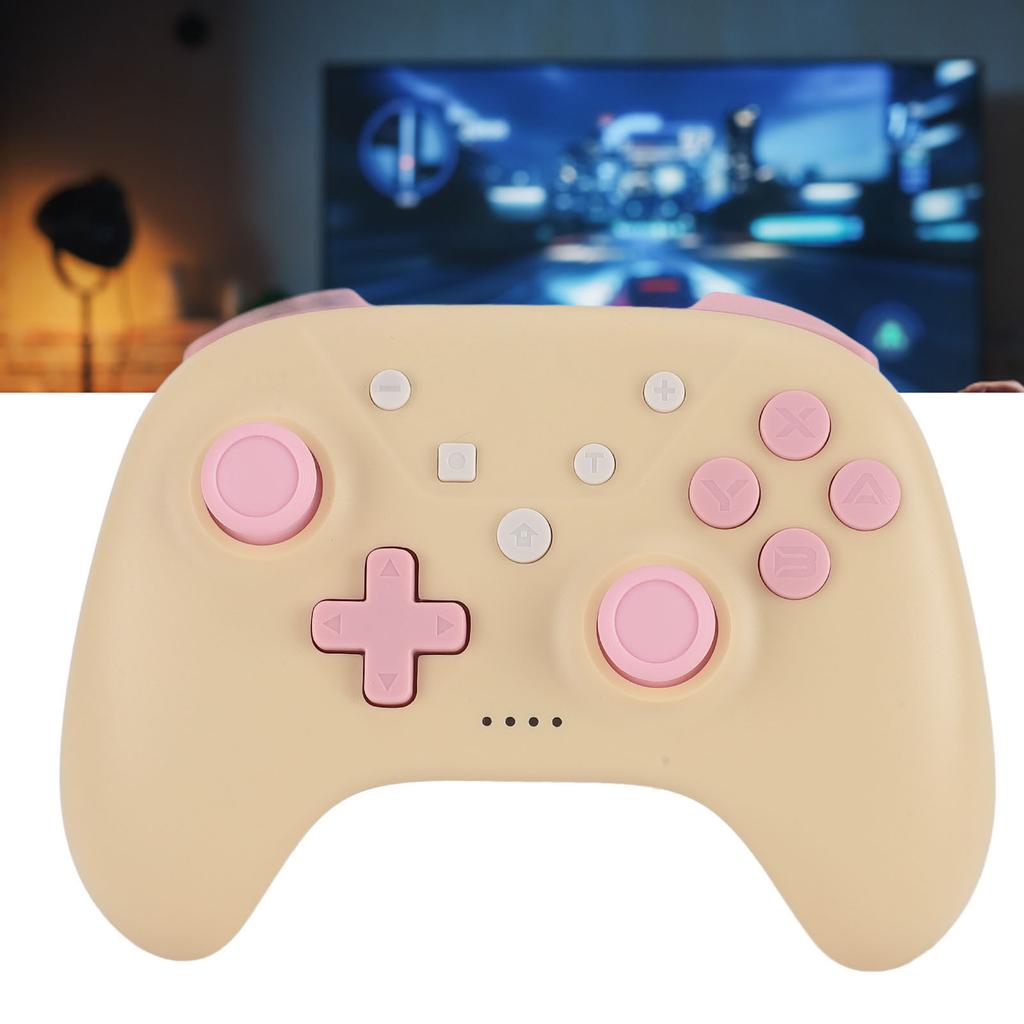 Controlador de Jogo Giroscópio de 6 Eixos Embutido Motor Assimétrico Suporta Função de Rajada Função de Despertar com Um Botão Gamepad Sem Fio