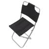 Folding Chair Breathable Fabric Portable Small Backrest Fishing Chair for Camping Barbecue Backpacki
