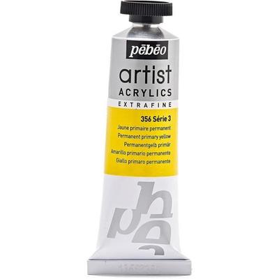 Tinta - PEBEO - Extra fina - 37 ml - Amarelo azulado - Acabamento brilhante