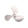 1Pc Right Left Hand 4Mm Shaft 3-Blades Metal Propeller Submerged Prop 28Mm 40Mm 48Mm For Rc Boat Marine Tug Bait