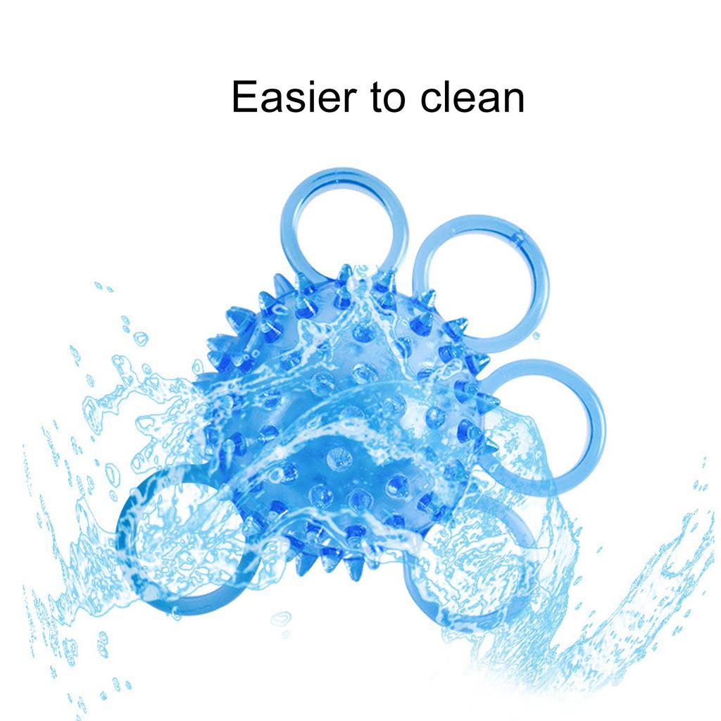 Finger Exerciser Hand Squeeze Ball 10 Pounds Massaging Hand Exercise Ball for Elderly Stroke