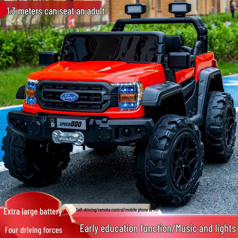 Premium Electric Off-Road Toy Car for Kids & Adults with Remote Control, Four-Wheel Design