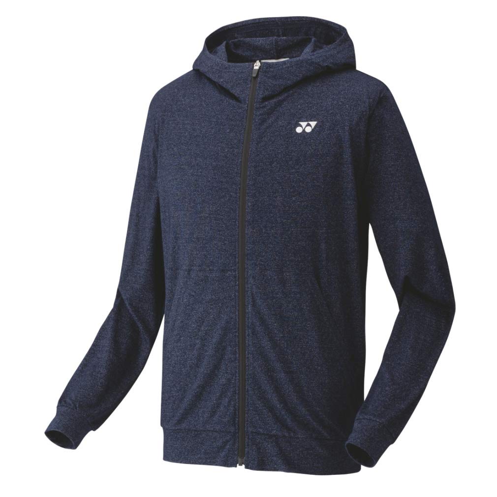 [YONEX] Unisex Knit Warm‑Up Parka – Navy Blue, Size M, Model 50119