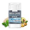 Men's Deodorant Stick for Body and Underarm Odor, Sweat-Inhibiting, Deodorizing, Refreshing Deodorant Stick