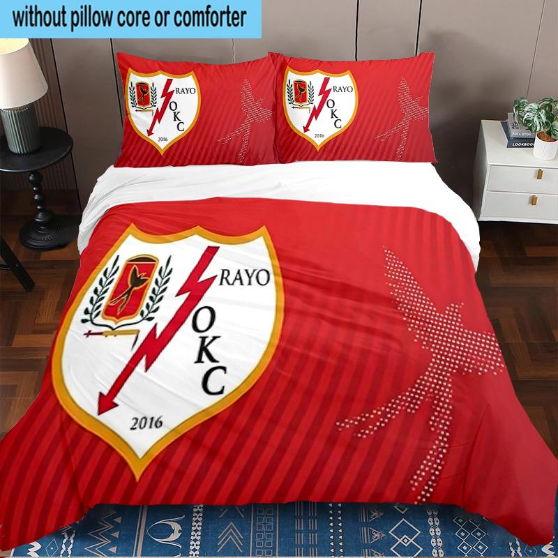 Rayo Team Crest 3PCS Bedding set,Ideal for1pc Duvet Cover And 2pcs Pillowcases Perfect for Christmas gift,Ideal for Bedroom, Dormitory