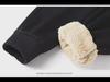 2024 Men's Hooded Winter Jacket: Velvet-Lined, Thick, Loose-Fit, Large Size, Casual Korean Style, Lambskin