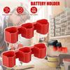 Fixed Bracket Battery Holder for Makita/ Milwaukee/ Bosch 10.8V 12V Li-ion Battery