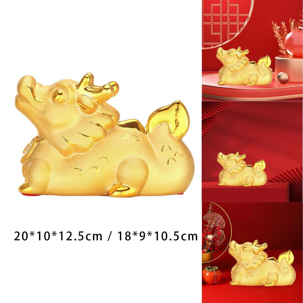 Zvířecí prasátko keramika Dragon Specie Year of the Home Money Jar Spořicí hrnec pro