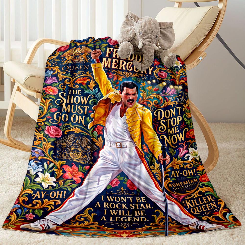Elvis Presley: Music Legend Blanket Soft Warm Cozy Great for Couch Seaside Office Four Seasons Universal Modern Style Gifts For Family Or Friends