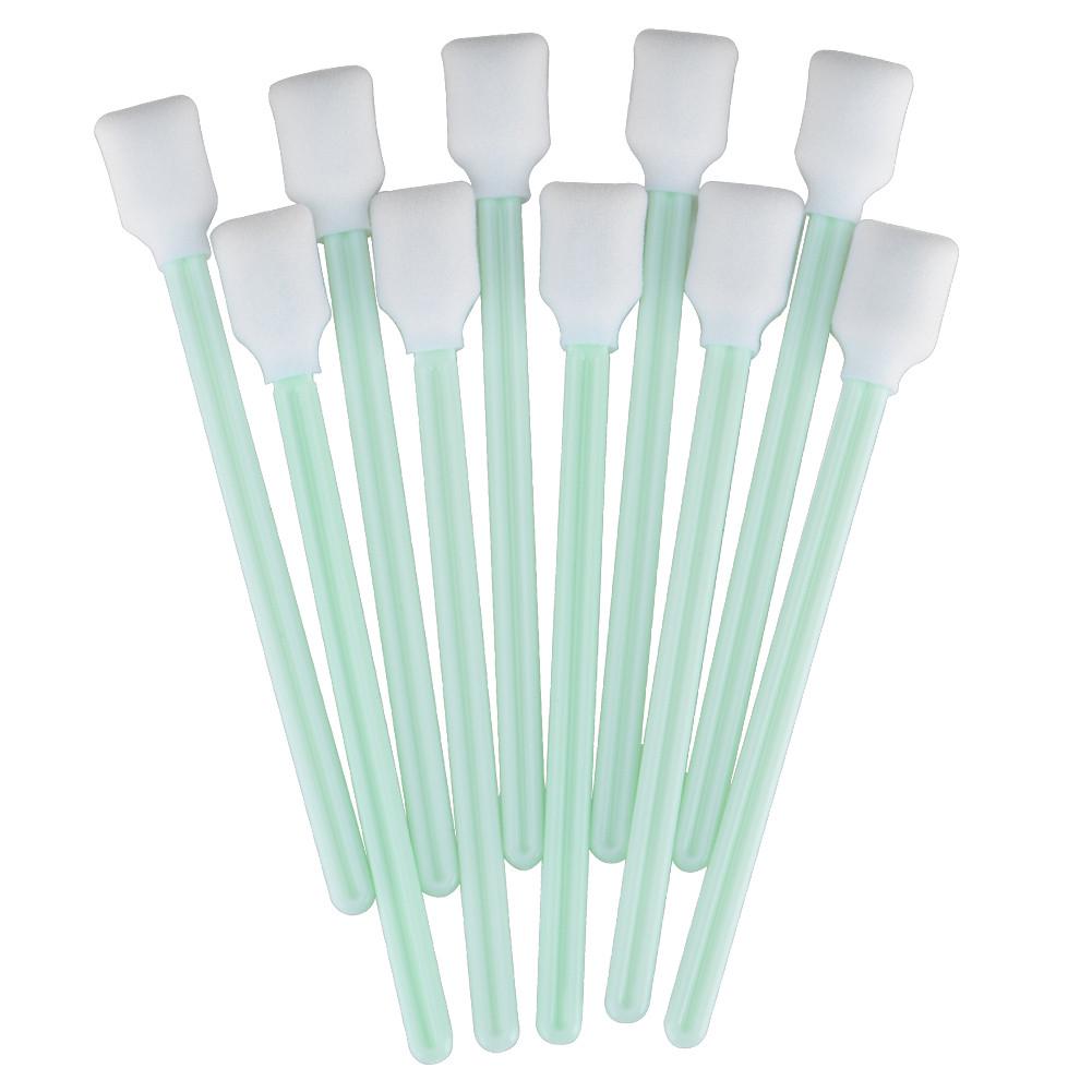 50pcs Anti Static Foam Cleaning Swabs For Printer Disk Lens