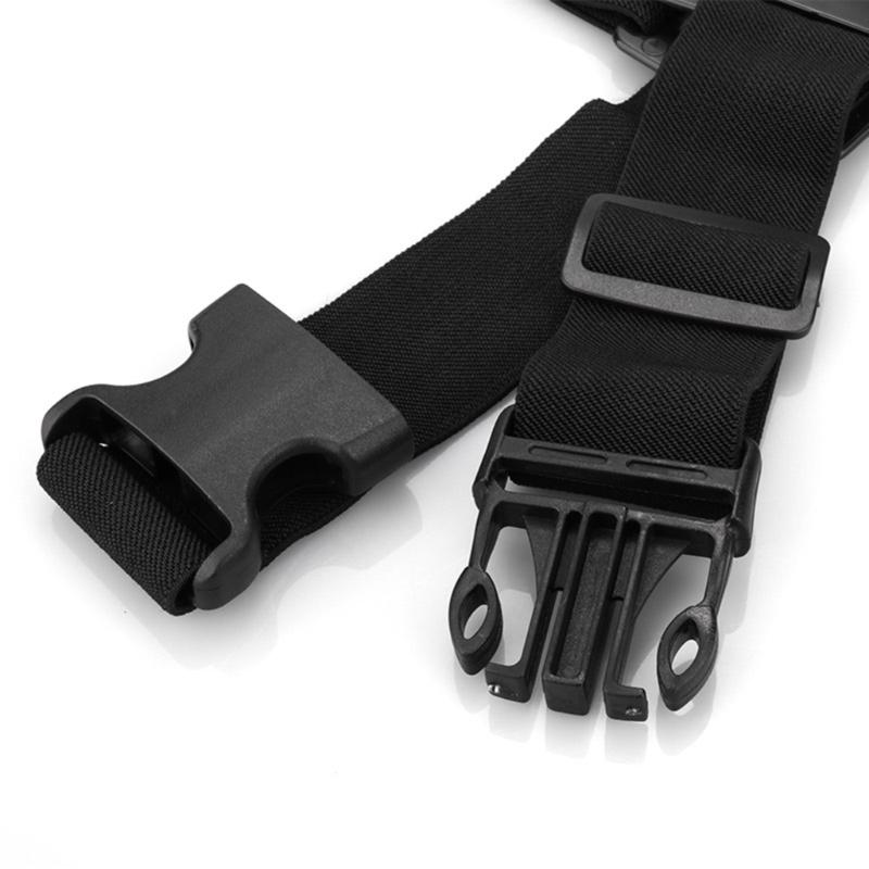 Universal Chest Mount Shoulder Strap Adapter Offering 360 Degree Rotation For Various Sports Camera Models