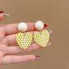 Dopamine Flower Ear Hooks: Holiday-Style, No Piercing, Cute Seaside Earrings for Women