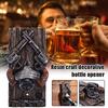 Wall Mounted Bottle Opener Double Guns Shape Classic  Cowboy Style Wine Beer Bottle Opener Resin Kitchen Tools Bar Home Decor