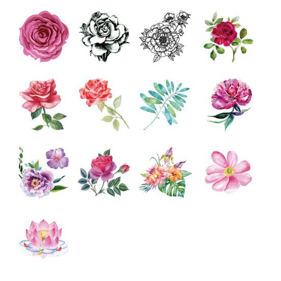 Useful Tattoos Sticker Waterproof Party Supplies Long-lasting
