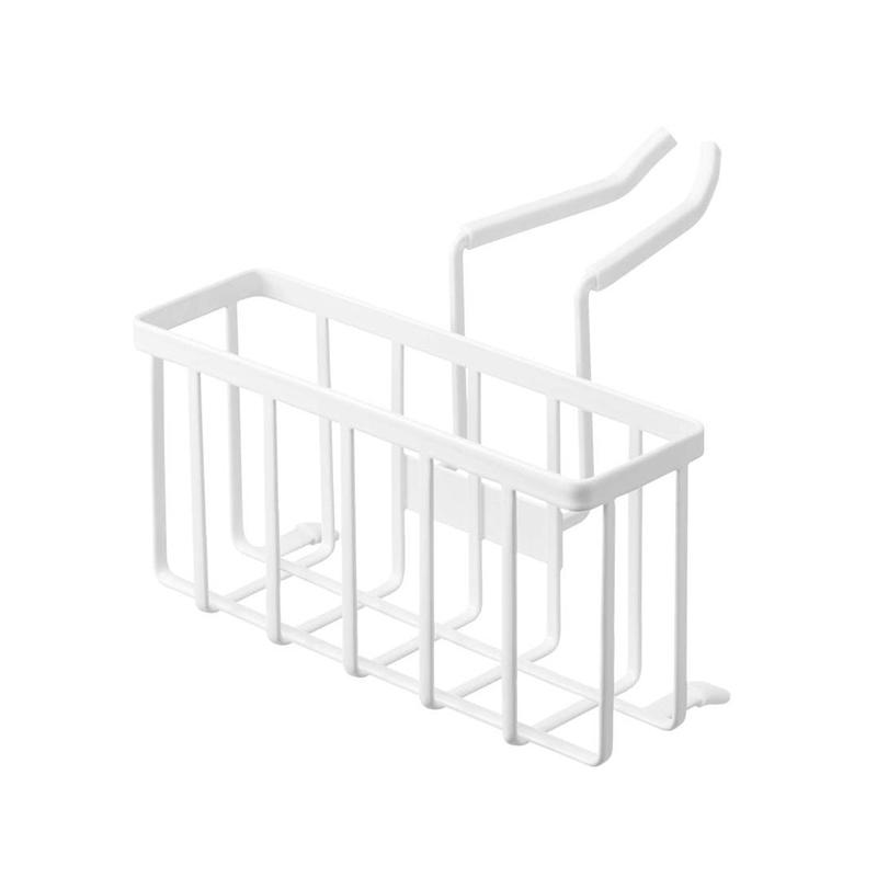 

Компактная многофункциональная полка для кухонной раковины, органайзер для слива воды, губок и чистящих средств, кухонные аксессуары белый