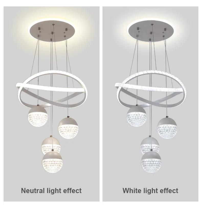 Modern home decor led lights pendant light lamps for living room Chandeliers for dining room hanging light indoor lighting