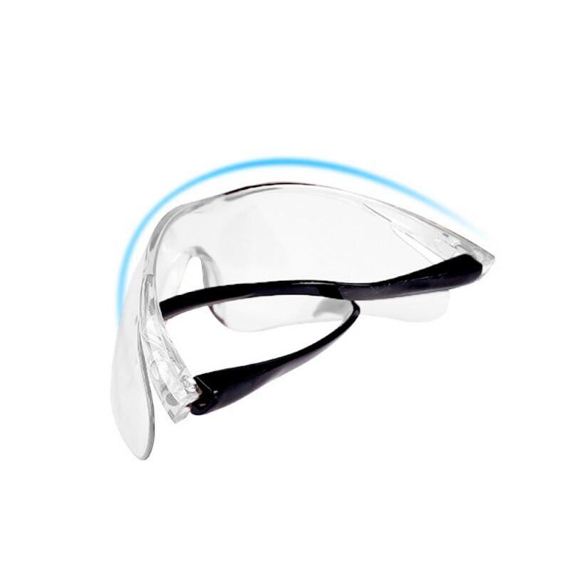 1 PCS Kids Safety Glasses Lab Eye Protection Clear Lens Outdoor Protective Eyewear Transparent Adult Safety Goggles