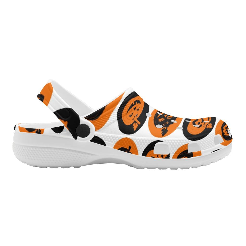 Women Men Printed EVA Clogs Lightweight Breathable Slip On Garden Beach Pool Bathroom Home Casual Summer Footwear