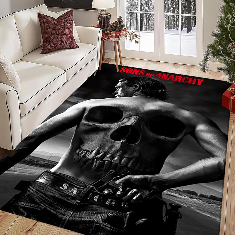 Sons Anarchy: Brotherhood Rebellion carpet floor mats Doormat Art Christmas gifts Dormitory decoration