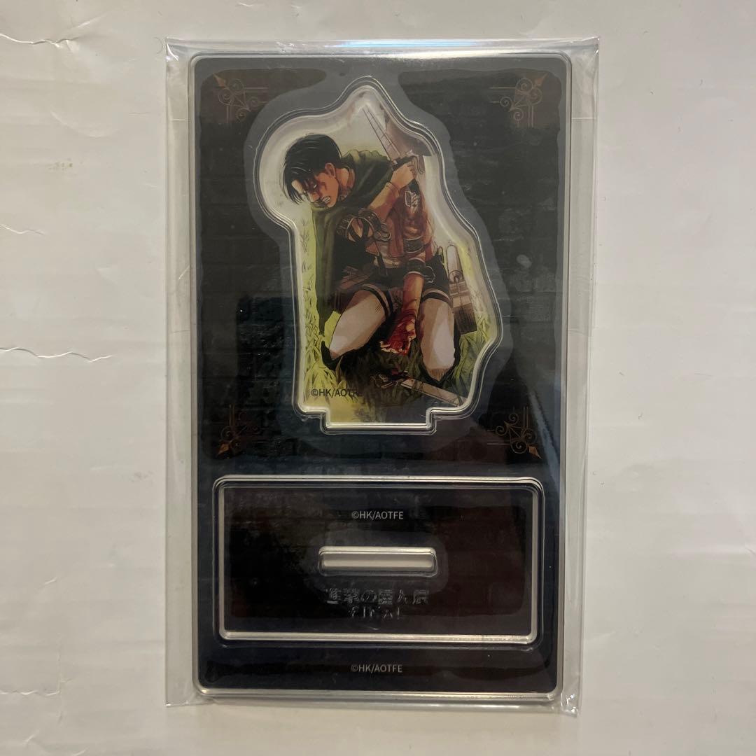 Used Attack on Titan Attack on Titan Exhibition Final Korea Seoul Levi Acrylic Stand