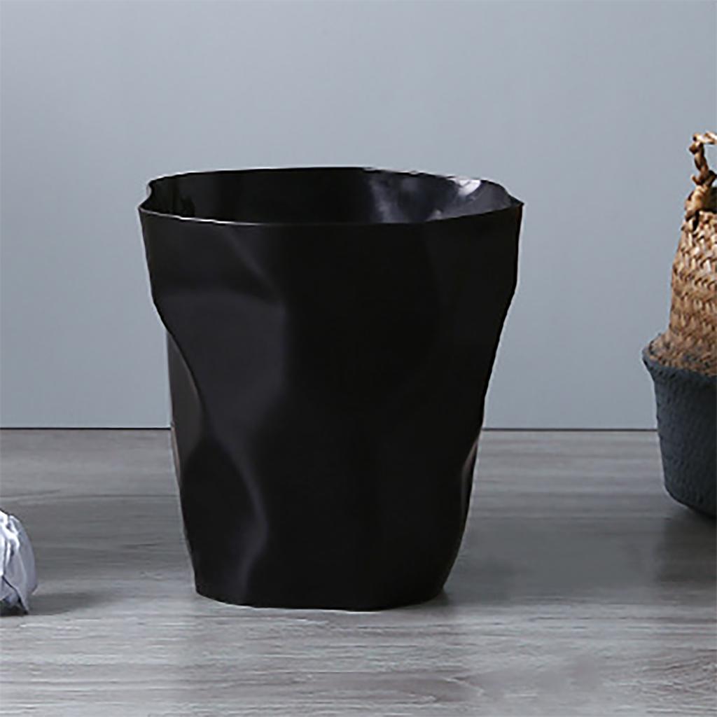 Round Garbage Container Bin Large Capacity Trash Bin Can Wastebasket for Household Bathroom