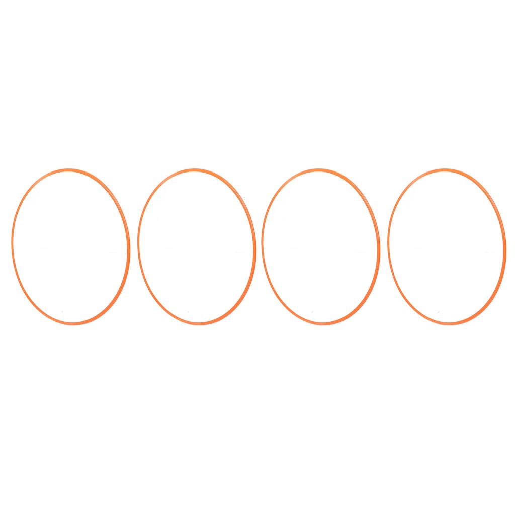 4Pcs Wheel Rim Protector Scratch Resistant Car Wheel Hub Trim Guard Universal for 21 Inch Hub Orange