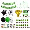 Football Cup Aluminum Film Balloon Set, Children's Birthday Party Decoration Supplies