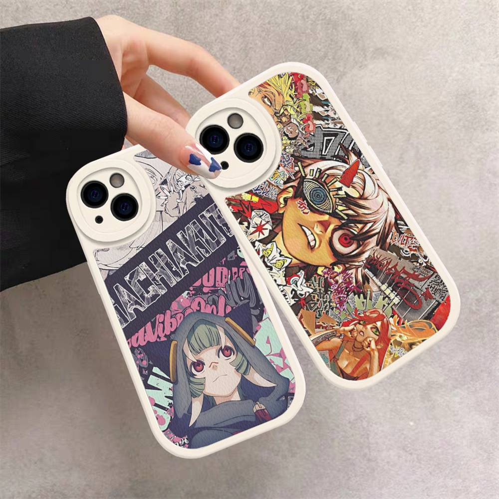 Combat Anime G-Gachiakuta Japanese Phone Case Hard Leather For IPhone 14 13 16 Mini 15 14 11 12 Pro Max Plus Fundas