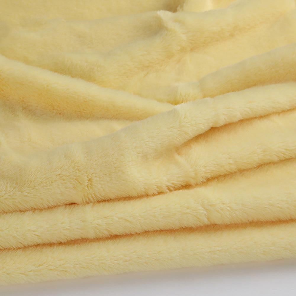 New 50x50cm Rabbit Fur Fabric Thickened Encrypted Faux Rabbit Fur Polyester Short Hair Faux Fur Fabric Decorative Padding