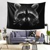 Racoon Tapestry Decoration Art Aesthetic Tapestries for Living Room Bedroom Home Wall Cloth Wall Hanging